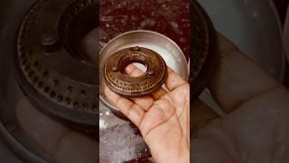 Clean a gas burner #kitchentips #kitchen #youtubeshorts #subscribe