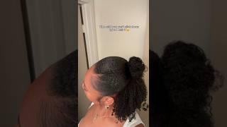 Sleek type 4 hair  #viralshort #curlyhair #afrohair #haircare #type4hair #afrohairstyle #hair