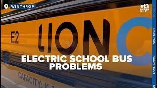 'It's been frustrating:' Problems persist for Winthrop's electric school buses