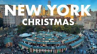 NYC LIVE Union Square Christmas Market & Greenmarket Walking Tour