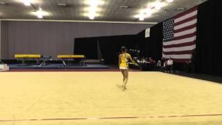 Liza Merenzon - Hoop - 2012 Rhythmic Nationals - Junior - Day 1