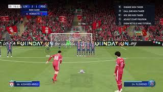 FIFA 21 Xbox series s free kick