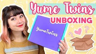 KAWAII MYSTERY BOX!?  | YumeTwins Unboxing!