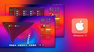 Customize Windows 11 with Mac OS Glassy Effect Theme: Tutorial & Tips