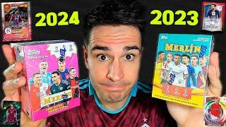 Topps Merlín 2024 VS 2023 ¿Cuál tiene mejores firmas y numeradas?