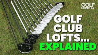 GOLF CLUB LOFTS... EXPLAINED!!