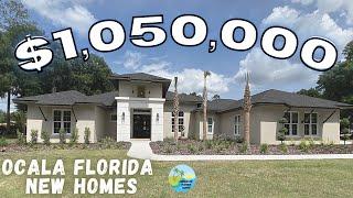 Luxury Real Estate. Ocala Florida New Homes Tour.