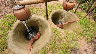 Build Secret Tunnel Underground House With WaterSlide Secret Tunnel Swimming Pools Underground