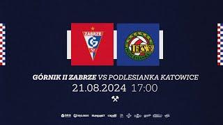 Transmisja meczu: Górnik II Zabrze - Podlesianka Katowice