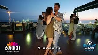 Andrey Bessonov and Anastasiya Gorinovich Kizomba Dancing at Seasky Salsafest Batumi, Sat 16.06.2018