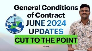 All CPWD GCC Updates - June 2024 | CUT TO THE POINT