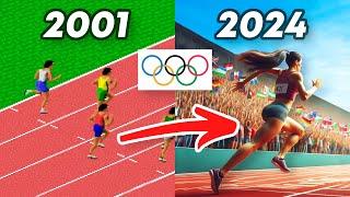 The EVOLUTION of Olympic Games VIDEOGAMES Over The Years