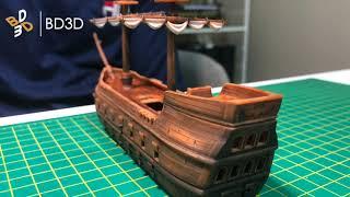 Ship making BD3D model makers