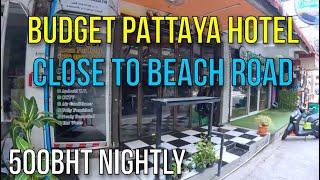 500 BAHT A NIGHT CENTRAL PATTAYA 2ND ROAD BUDGET HOTEL HIGH SEASON REVIEW - The Nest - Soi Yamato 