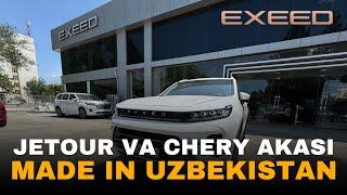 JEOTUR VA CHERY QOTILI (AKASI) EXEED LX! | EXEED LX 2024 UZBEKISTAN