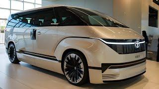 All-New 2025 Toyota Hiace Luxury - A Van Designed for Modern Living