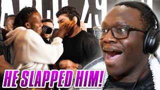 DEJI REACTS TO KSI SLAPPING DILLON DANIS !!