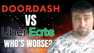 DoorDash & Uber Eats Treat Drivers Like CRAP, But Who’s Worse?