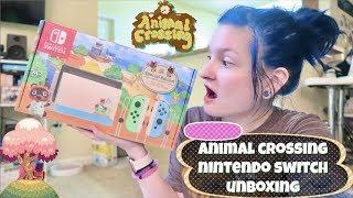 ANIMAL CROSSING NINTENDO SWITCH UNBOXING