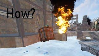 When The Chinook Crashes In Your Base And Drops A Crate | Rust Shorts | Funny Moments