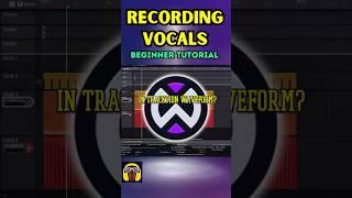 How to Record Vocals in Tracktion Waveform #vocalrecording #music