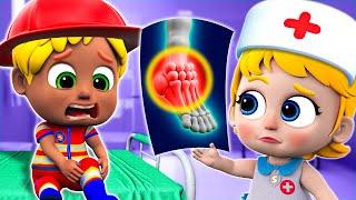 X-ray in the Hospital  | Doctor Check Up | Funny Stories For Kids | Little PIB