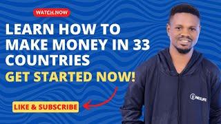 Learn How To Make Money in 33 Countries - Get Started Link in Description #gnldneolifestartup