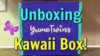 Unboxing YUMETWINS KAWAII Subscription Box!  2020 #LeighsHome