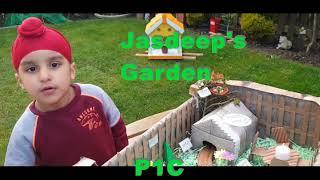 JD's handmade Garden -  Little project by wee man.