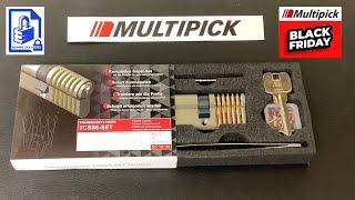 859. Multipick 6-pin advanced Euro profile practice lock set | Black Friday Deals