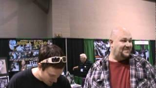 ScottsSlasherWorld and moviejohn75 at Scarefest 2011