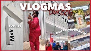 VLOGMAS 005 • SHOPPING, SEPHORA LONDON STORE, MISSED MY LASER APPT | Ms Angeline Kors