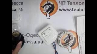 Терморегулятор для теплого пола Profitherm-MEX. Подключение и проверка работоспособности