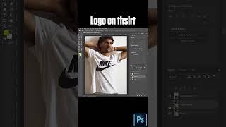 Add any logo on tshirt in photoshop
