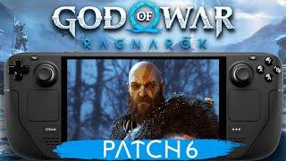 God of War Ragnarok Steam Deck | NEW PATCH 6 | SteamOS 3.6