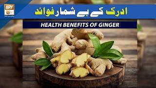 Health Benefits of Ginger | Sehat Aur Sunnat | Ghalib Agha | EP - 28