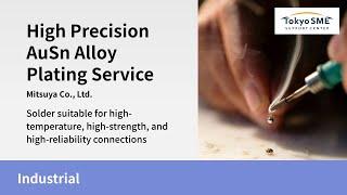 High Precision AuSn Alloy Plating Service | Mitsuya Co., Ltd.