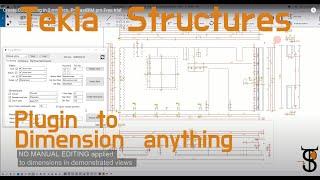 Best Dimensioning Plugin For Tekla Structures. Try for free. PrecastBIM.pro