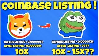 If Pepe Gets Listed on Coinbase How High Can it Pump?