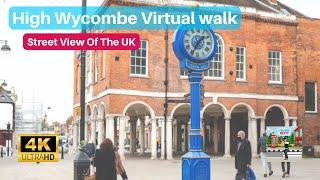 Walking Tour 4K60fps - High Wycombe Buckinghamshire