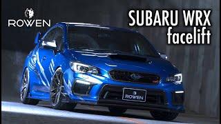 SUBARU WRX facelift Bodykit&Exhaust by ROWEN JAPAN