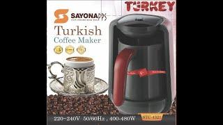 SAYONApps TURKISH coffee maker