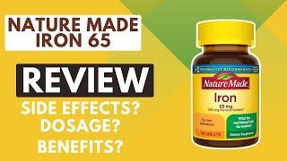 Nature Made Iron 65MG Review Side Effects Benefits