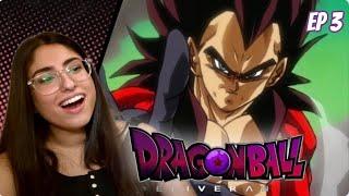 SSJ4 VEGETA!! Dragon Ball Deliverance REACTION Episode 3