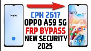 Oppo new security frp bypass | oppo a59 5g frp bypass android 14,15 | oppo A59 5G frp unlock cph2617