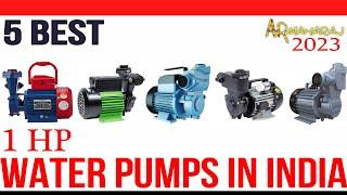 Top 5 Best 1 hp Water Pump in India 2023 | best water pump 1hp for home use | 1 hp water motor price