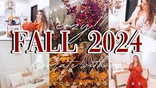 FALL 2024  CLEAN AND DECORATE WITH ME || DECORATING IDEAS