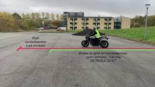 Motorcykel træning, vending