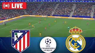 Atletico Madrid vs Real Madrid LIVE Uefa Champions League 2024/25 Ucl Live - Football Match