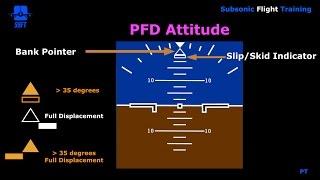 EFIS PFD Attitude (iFly 747-400)